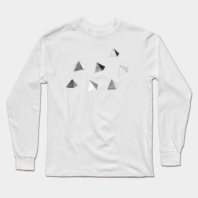 Pyramids Long Sleeve T-Shirt by The Cloud Gallery